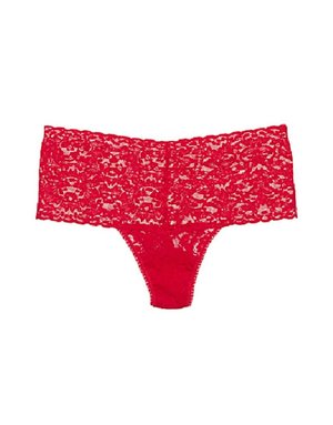 Hanky Panky Original Rise Thong 4811 Red One Size - The BraBar & Panterie