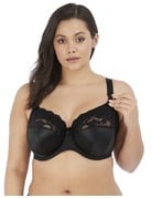 Elomi Molly Stretch Lace Underwire Nursing Bra (4542)- Blush - Breakout Bras