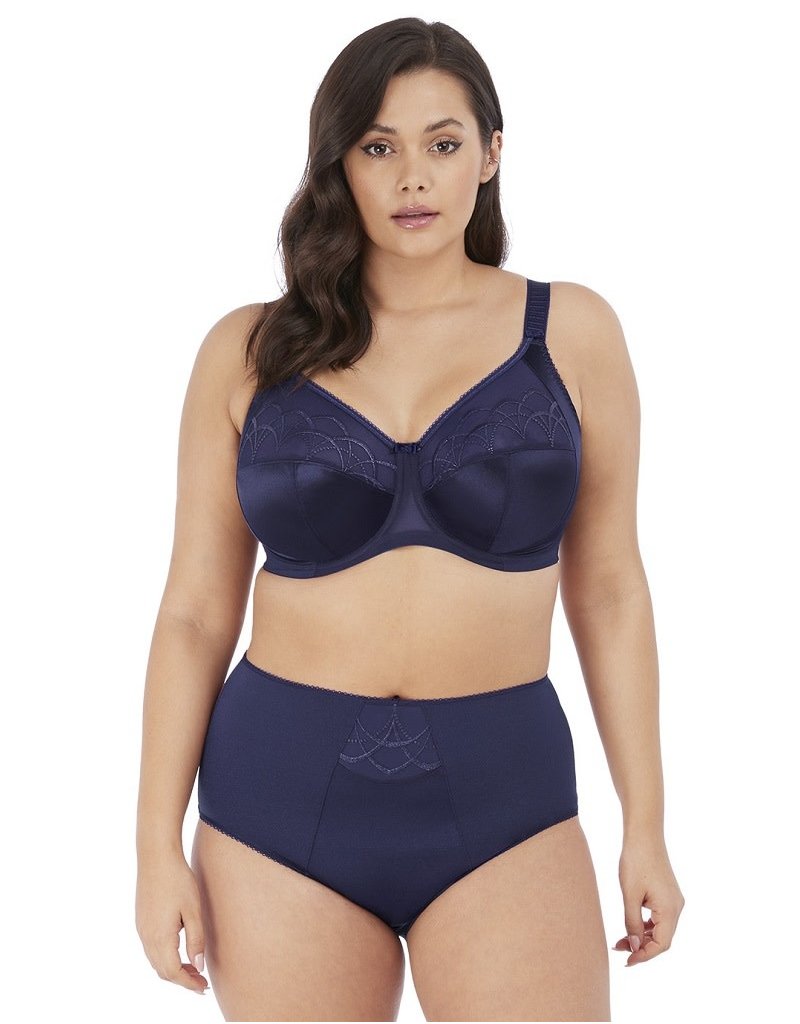 Elomi Cate Underwire Full Cup Banded Bra in Raisin (RAN) FINAL SALE  NORMALLY $59 - Busted Bra Shop