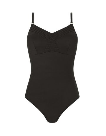 RNT312 - Spaghetti Bra One Piece Bathing Suit