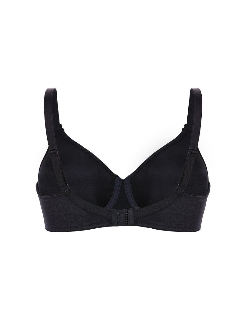 Seamless T shirt bra in black by Joy Bra – SavVy