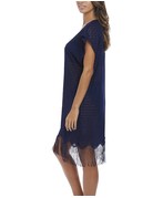 Fantasie Antheia Crochet Beach Cover Up 6552 Small Twilight