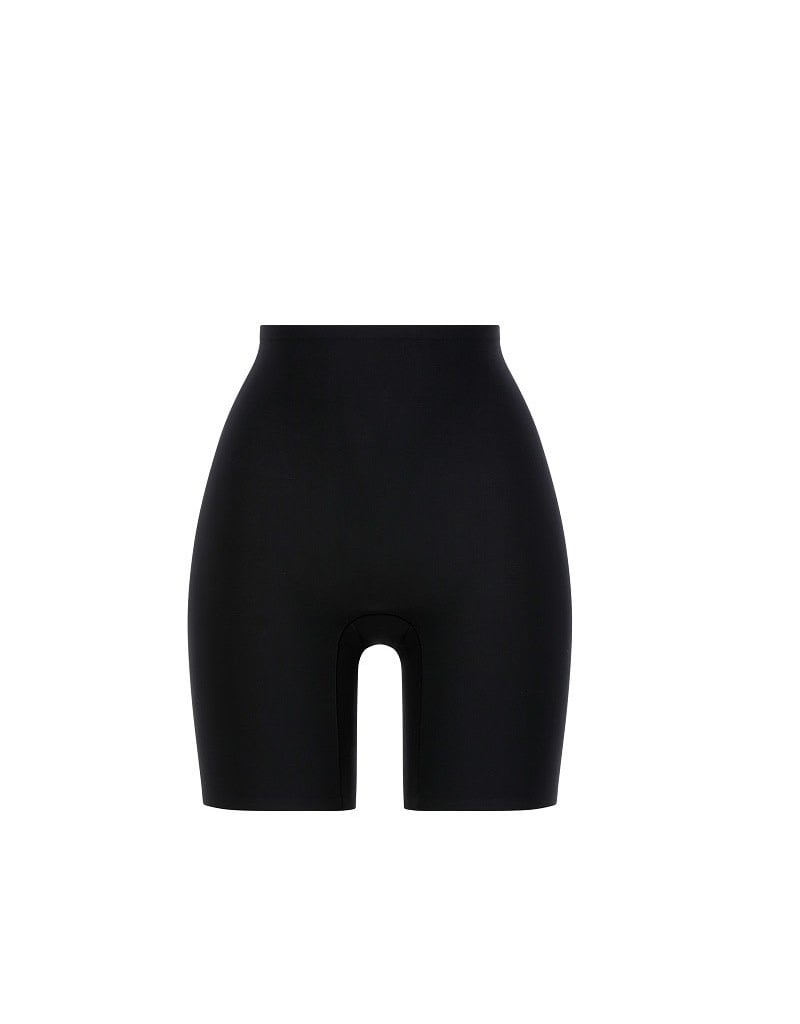 Chantelle SoftStretch Mid Thigh Shorts 2645 Black One Size - The BraBar &  Panterie