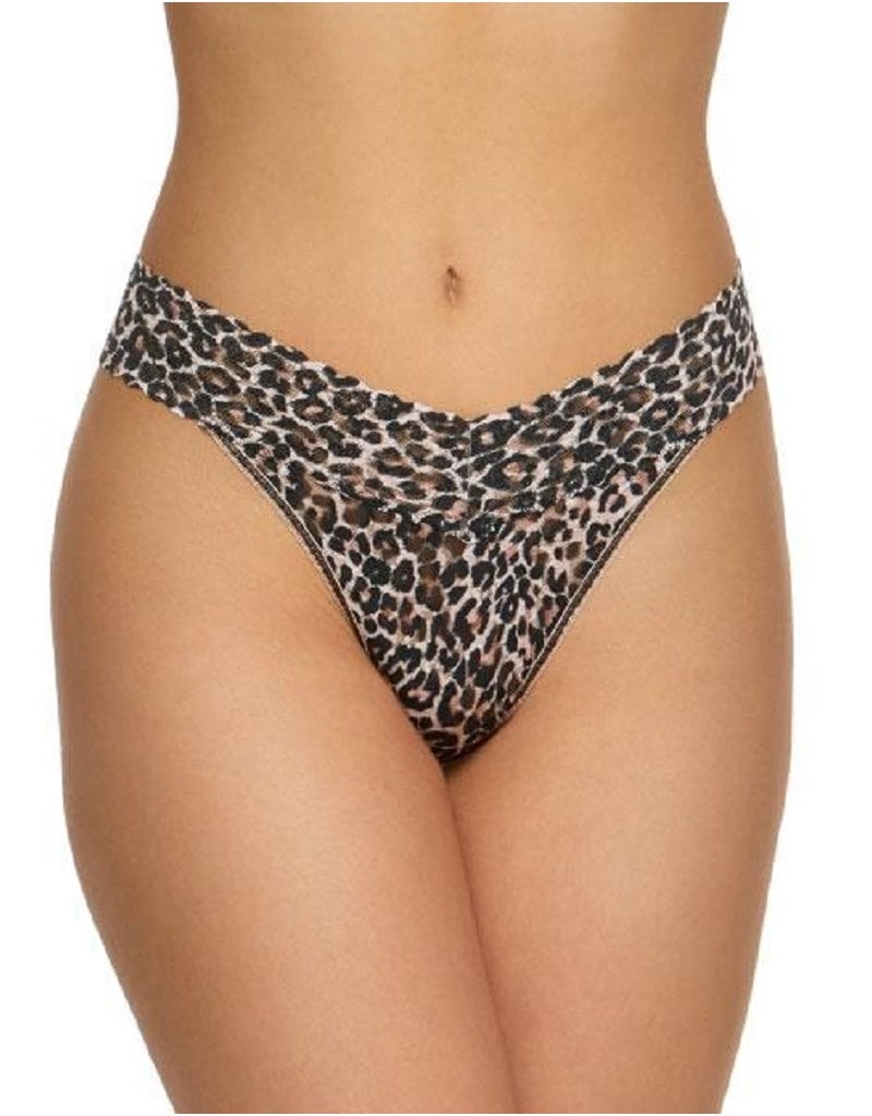 Hanky Panky Original Thong 2X1184 One Size Brown Black - The