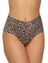 Hanky Panky Retro Thong Plus 2X1924X One Size Brown Black
