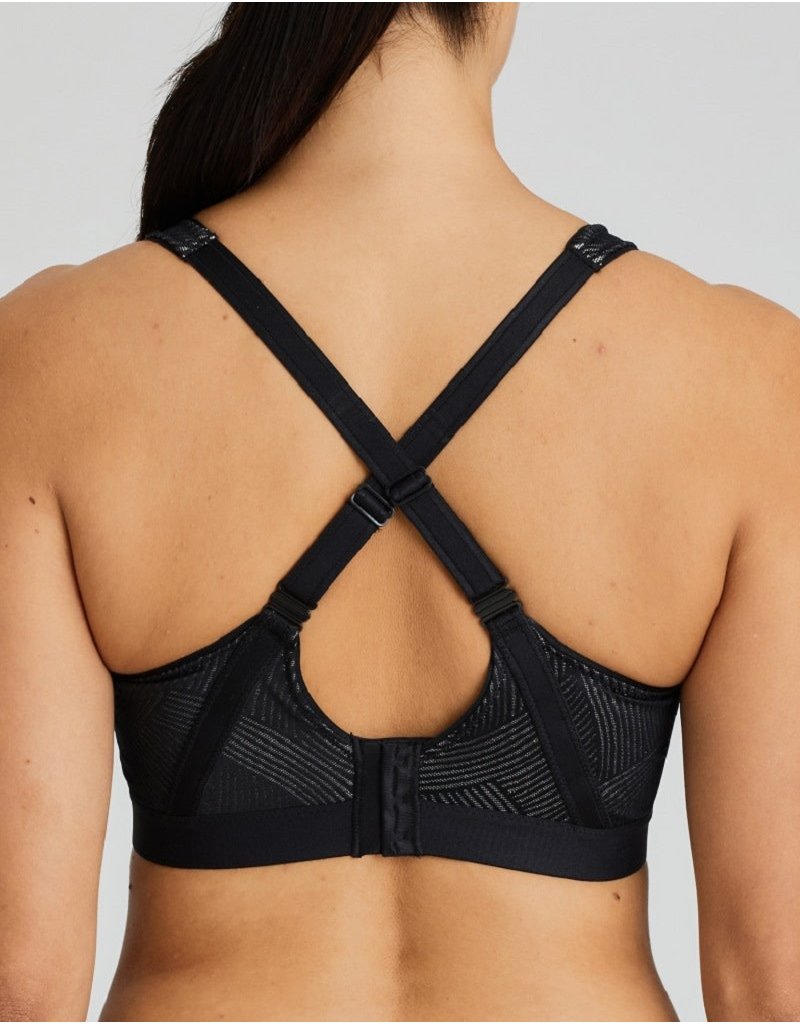 PrimaDonna Sport THE SWEATER black sports bra padded