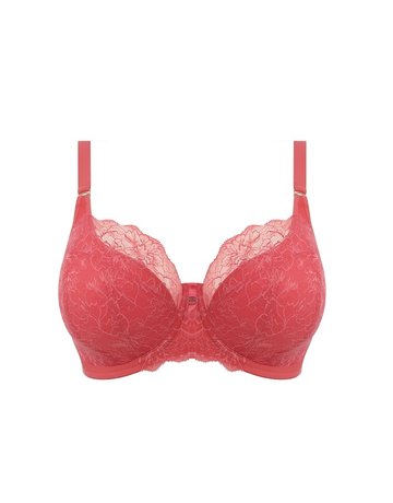 Elomi Brianna Plunge Underwire Bra (8080)- Very Pink - Breakout Bras