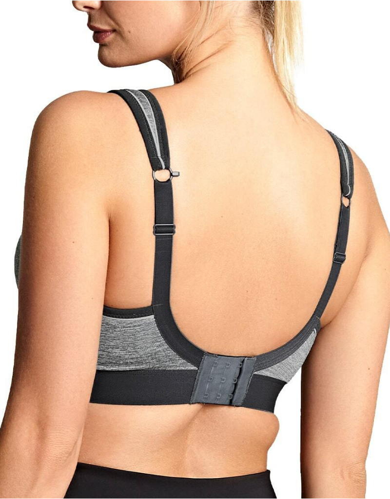 Charcoal Marl Maternity & Nursing Non Wired Bra