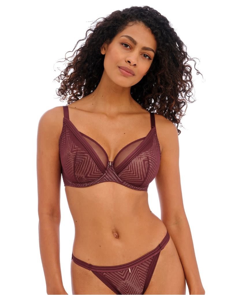 Freya Cameo High Apex Plunge Bra Black – Brastop UK