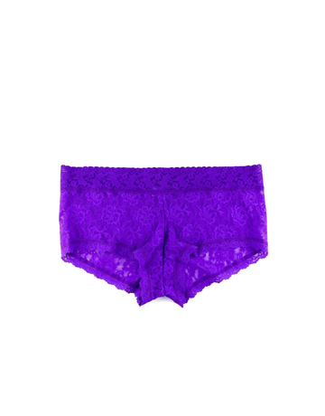 Signature Lace Low Rise Thong in Dried Cherry by Hanky Panky – My