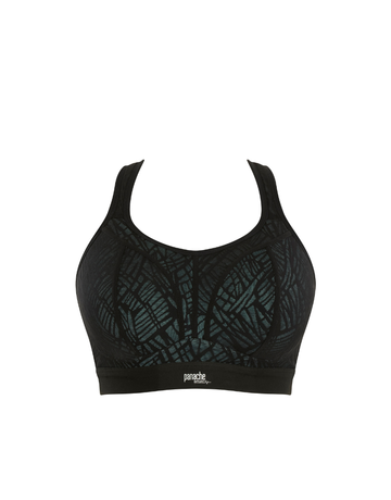 Buy DressBerry Black & Grey Printed Non Wired Lightly Padded Sports Bra -  Bra for Women 7090815