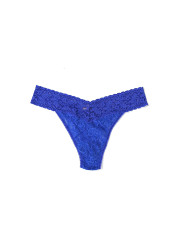 Hanky Panky Original Rise Thong 771101 Blue Solace One Size