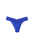 Hanky Panky Original Rise Thong 771101 Blue Solace One Size