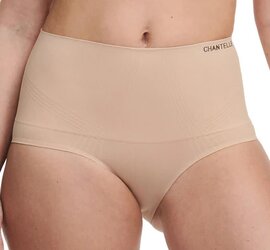 Chantelle Women's Smooth Comfort High Waist Brief Panty, 10U7, Sirrocco, M