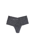 Hanky Panky Retro Lace Thong 9K1926  Granite One Size