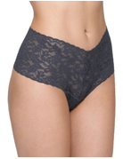 Hanky Panky Retro Lace Thong 9K1926  Granite One Size