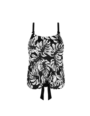 Manila Blouson Swim Top - Mastectomy Bra attached