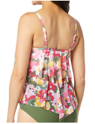 Beach House Botanic Bloom Portia Mesh Layer Tankini H8D068