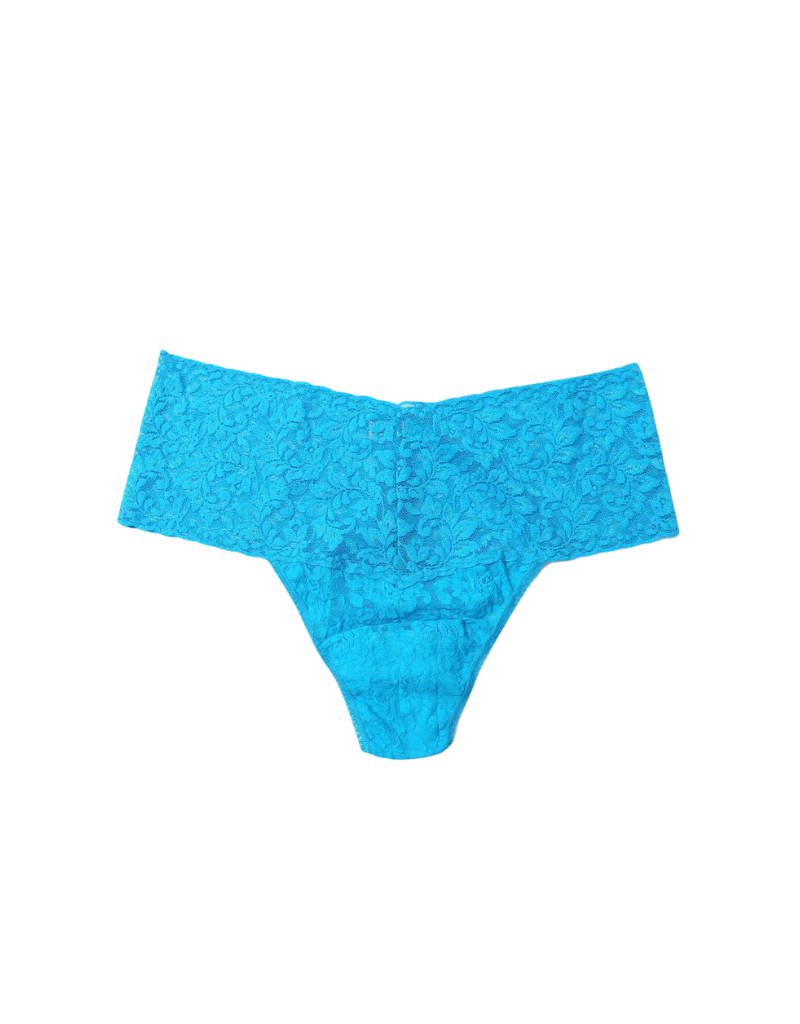 Hanky Panky Retro Lace Thong Plus 9K1926X Ocean Eyes One Size