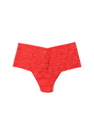 Hanky Panky Retro Lace Thong 9K1926 Hibiscus Bloom One Size