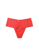 Hanky Panky Retro Lace Thong Plus 9K1926X Hibiscus Bloom One Size