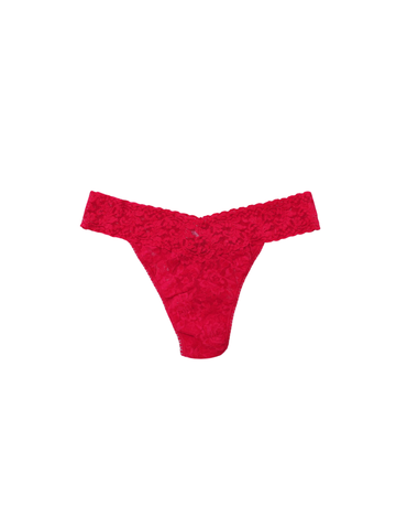 Hanky Panky Original Rise Thong 4811 Beet Juice One Size