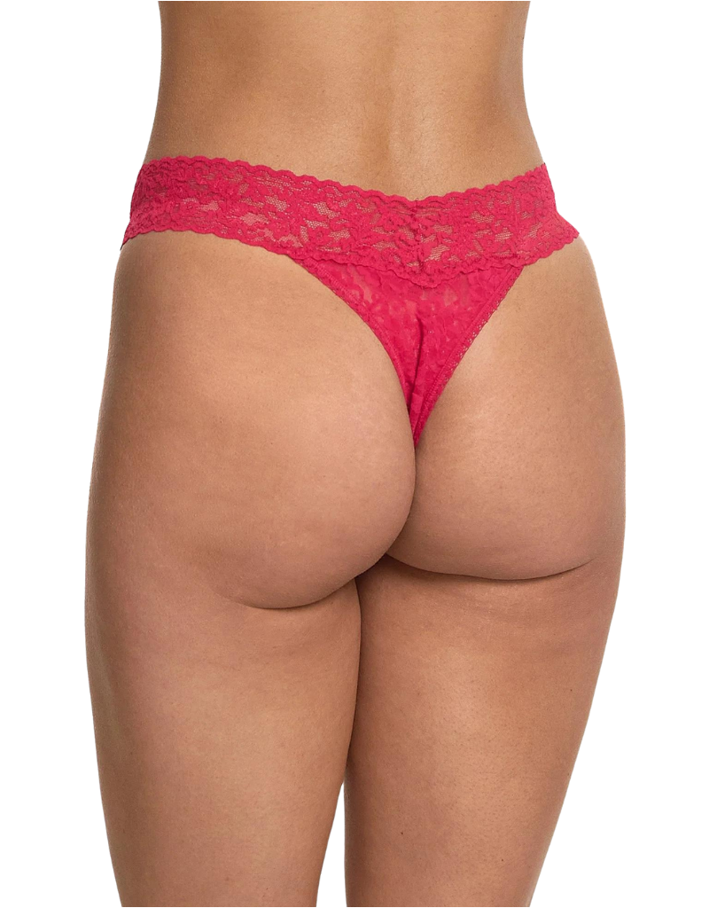 Hanky Panky Original Rise Thong 4811 Beet Juice One Size