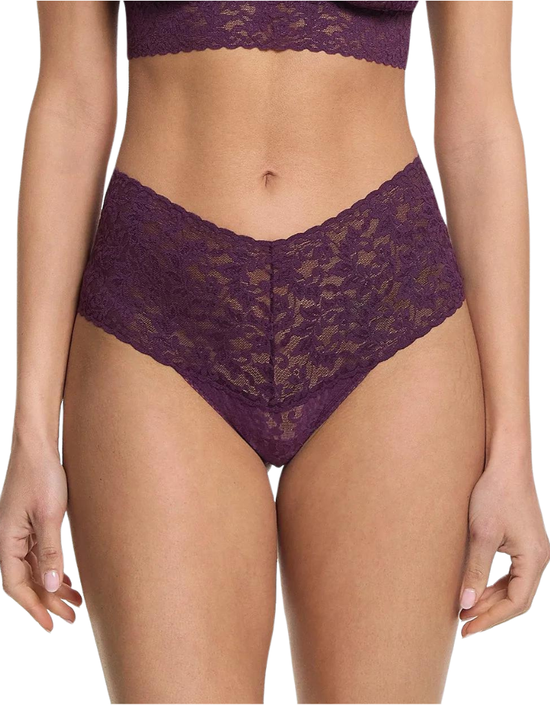 Hanky Panky Retro Thong 9K1926 Stone Fruit One Size