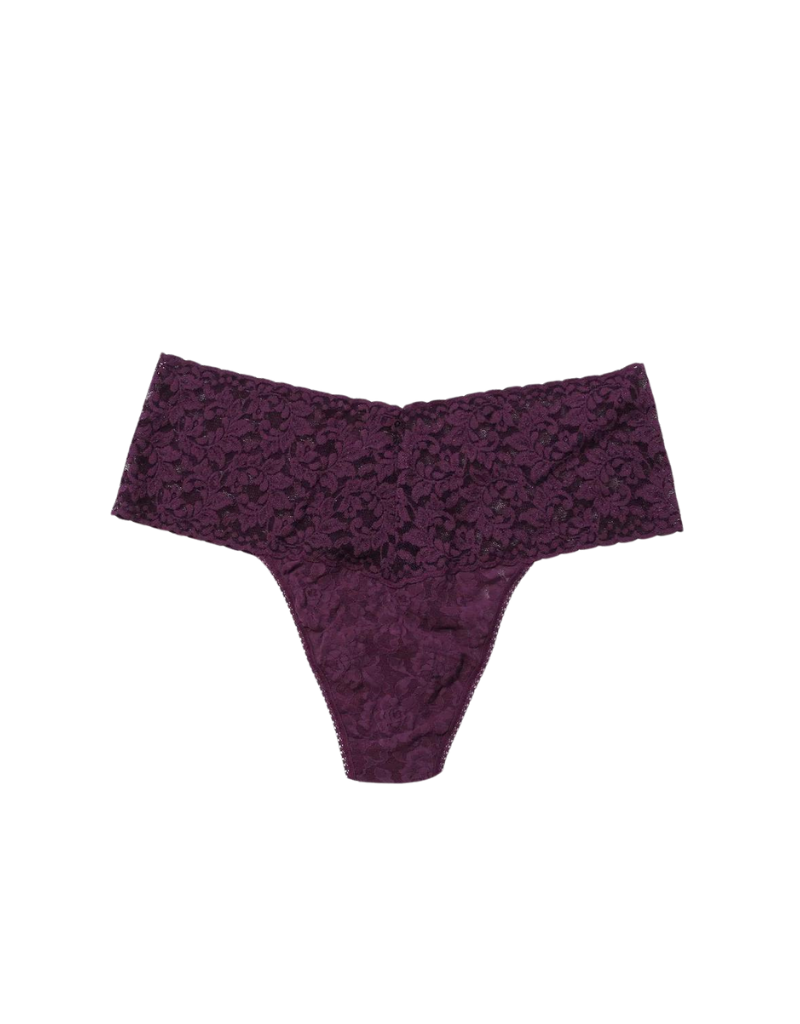 Hanky Panky Retro Thong Plus 9K1926X Stone Fruit One Size