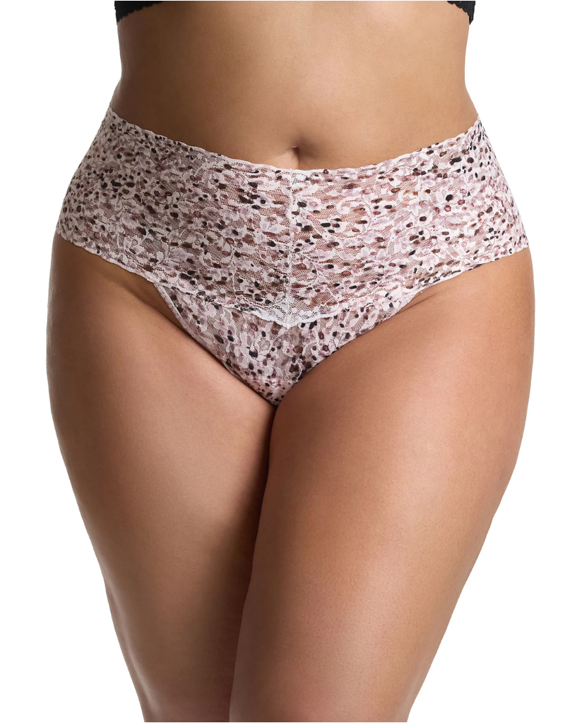 Hanky Panky Retro Lace Thong Plus 9K1926X Unconventional One Size