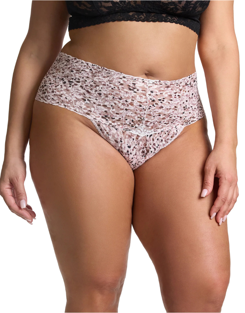 Hanky Panky Retro Lace Thong Plus 9K1926X Unconventional One Size