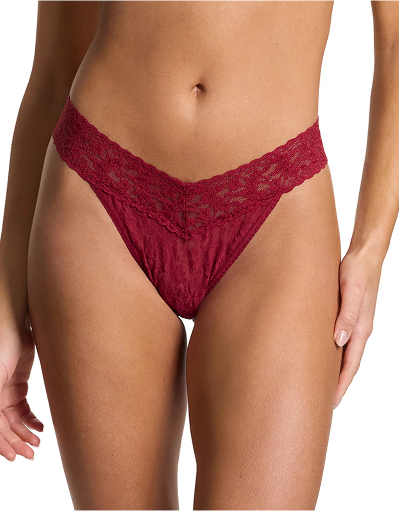 Hanky Panky Original Rise Thong 4811 Wild Berries One Size