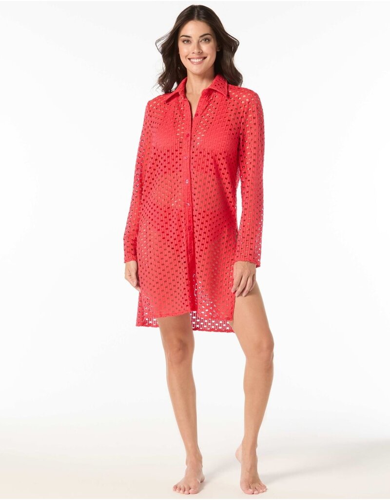 Carmen Marc Valvo Button Up Shirt C21835