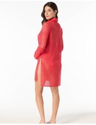 Carmen Marc Valvo Button Up Shirt C21835