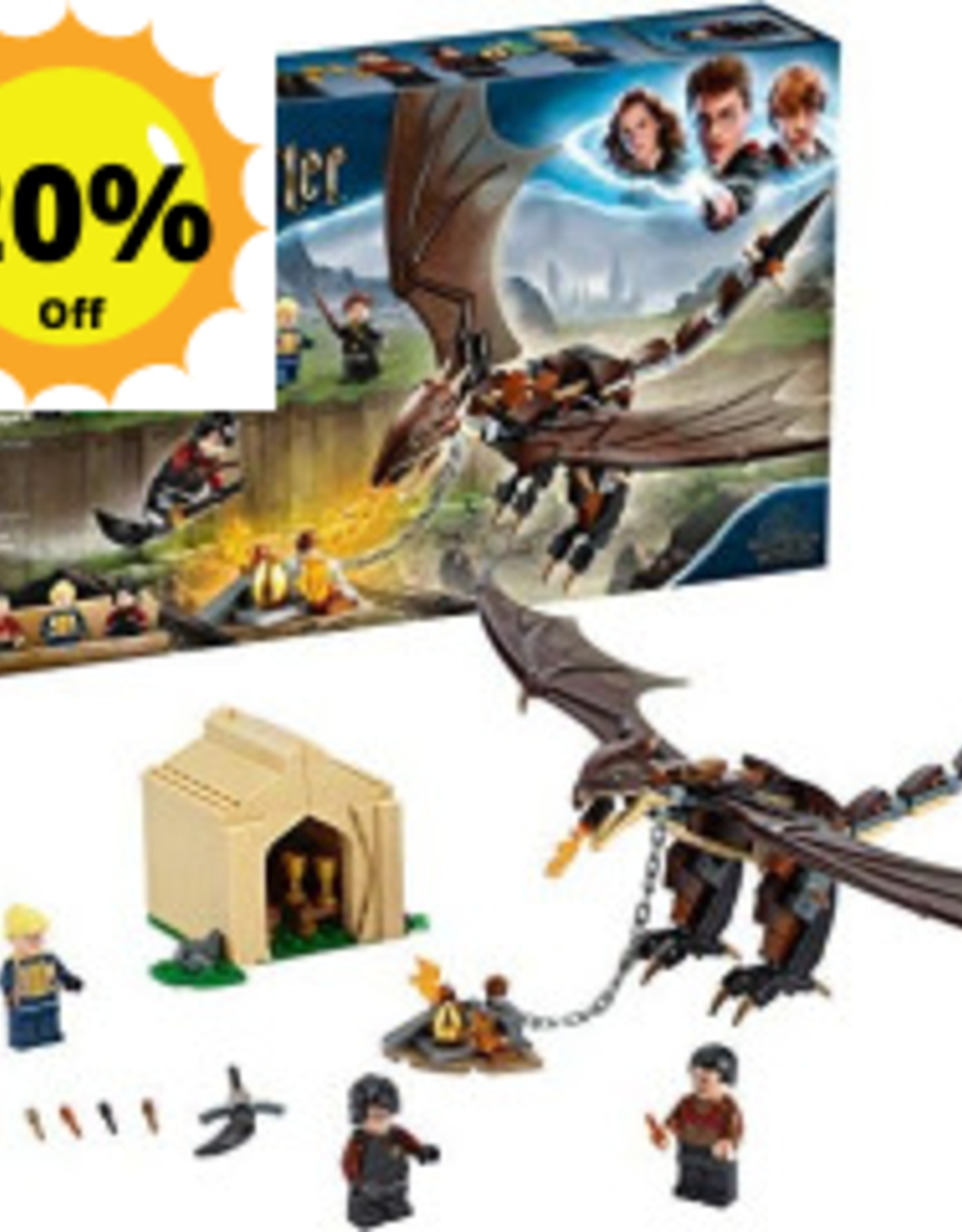 lego harry potter hungarian horntail