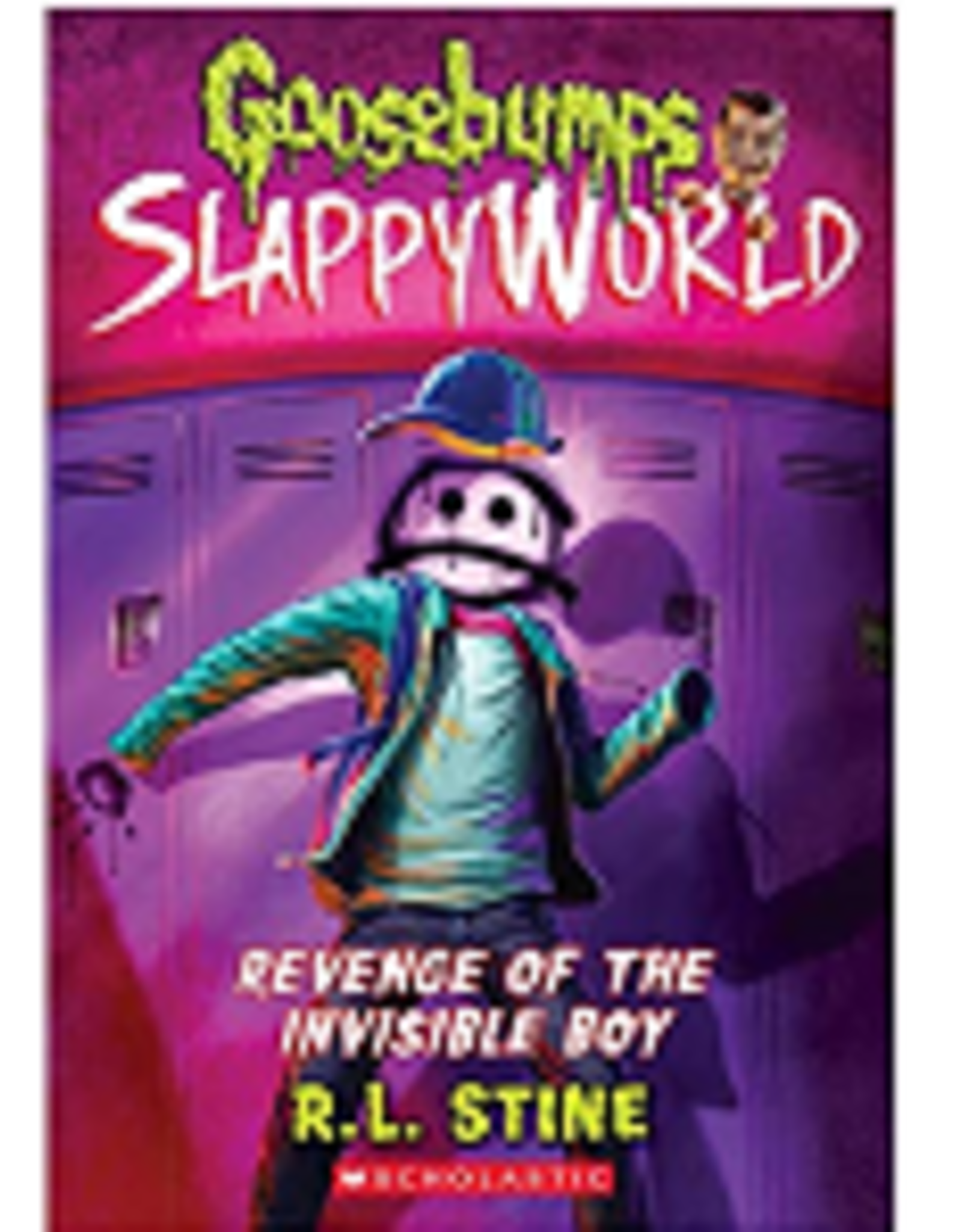 Scholastic Books Book - Goosebumps Slappyworld Revenge of the Invisible Boy