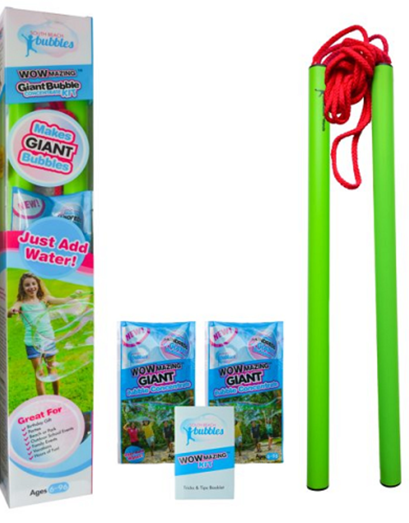 South Beach Bubbles - WOWmazing Giant Bubble Concentrate Kit