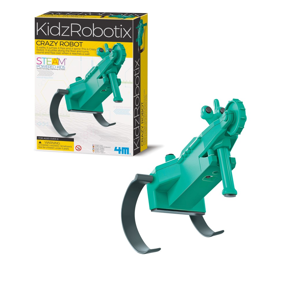 kidz robotix crazy robot