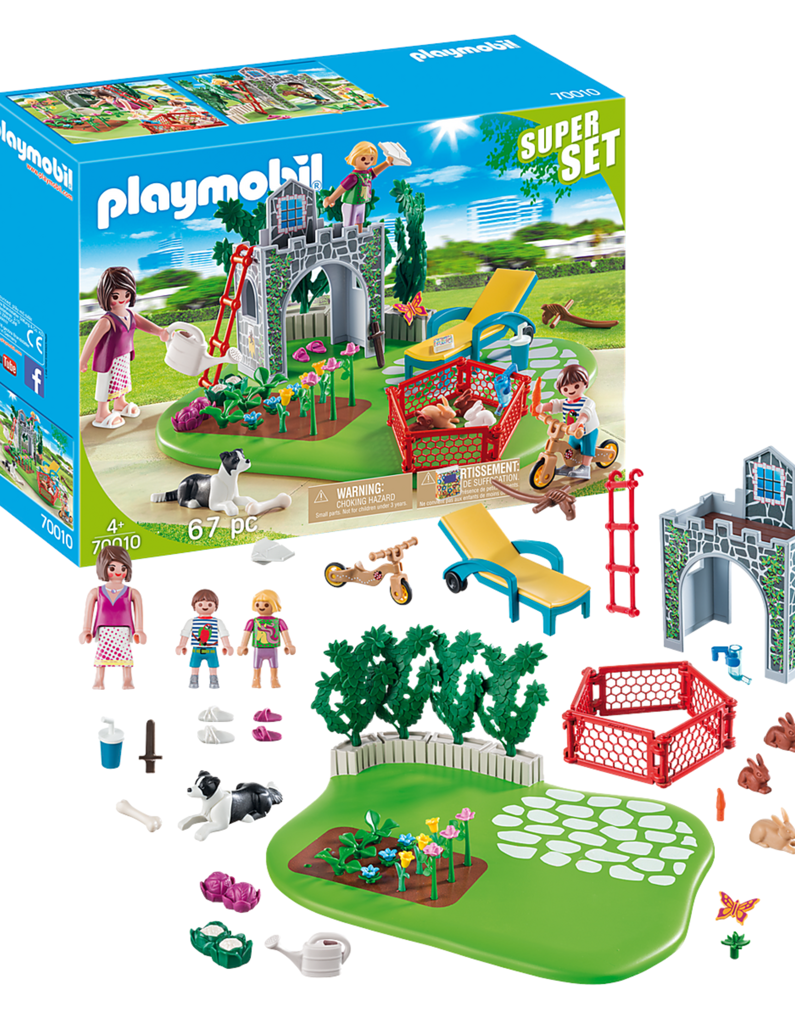 playmobil garden set