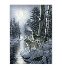 Cobble Hill Wolves by Moonlight (1000pcs)