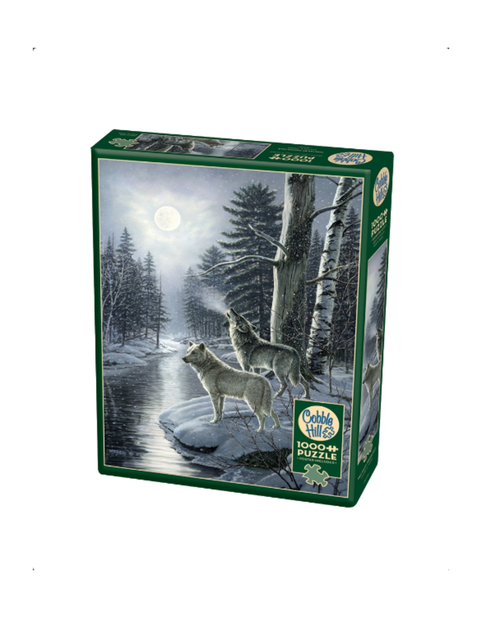 Cobble Hill Cobble Hill - 1000pcs - Wolves by Moonlight