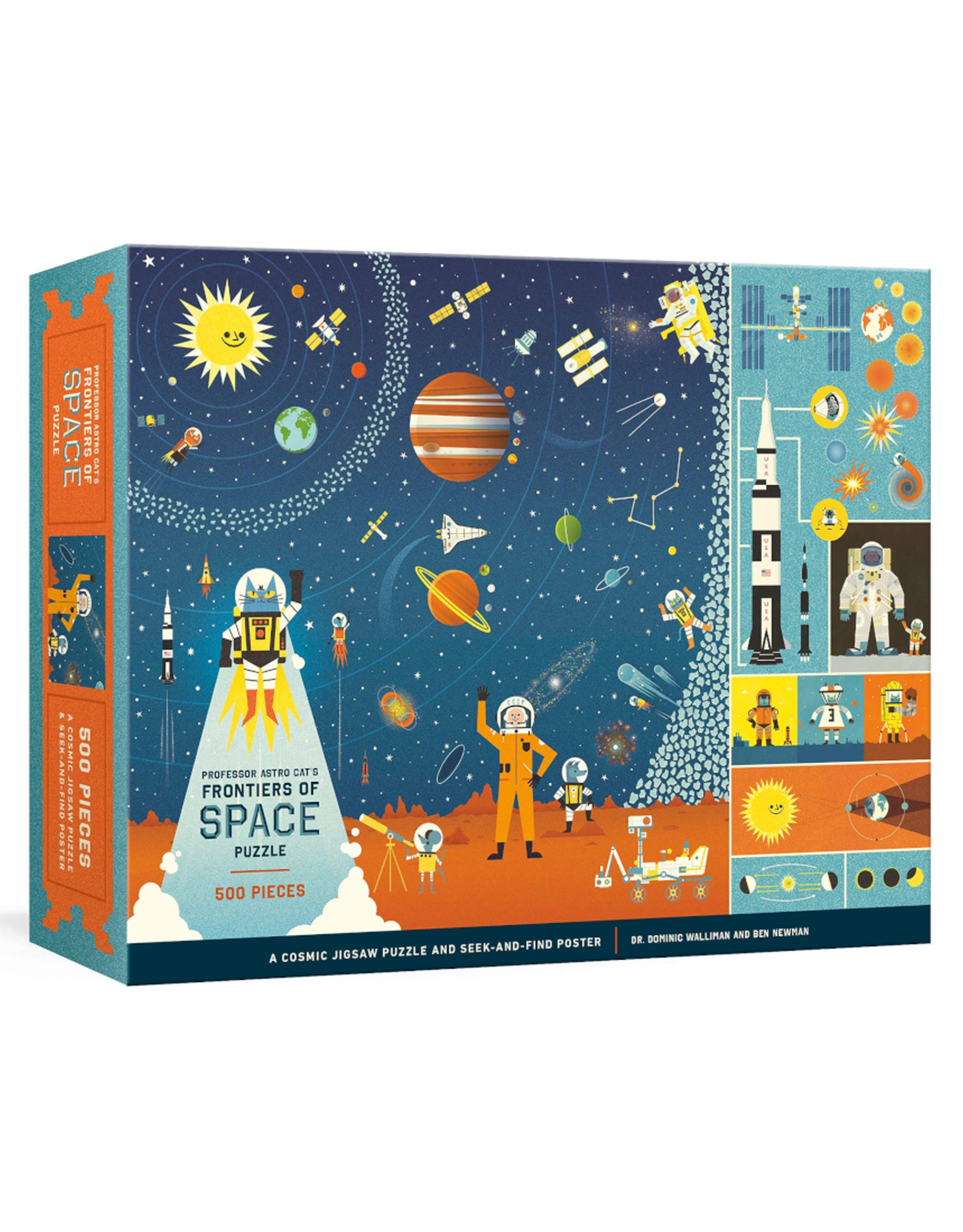 Penguin Random House Books Clarkson Potter - 500pcs - Professor Astro Cat's Frontiers of Space
