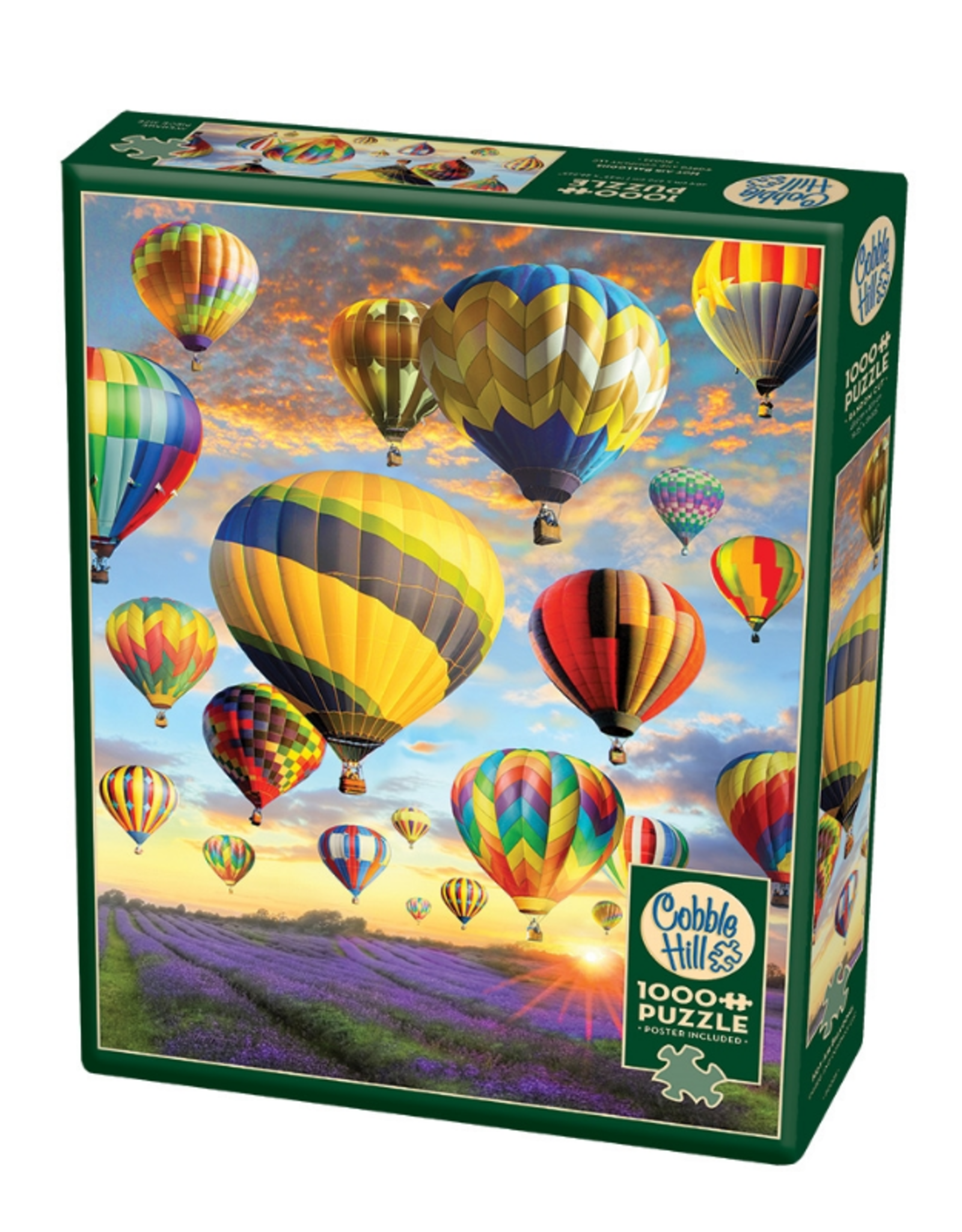 Cobble Hill Cobble Hill - 1000pcs - Hot Air Balloons