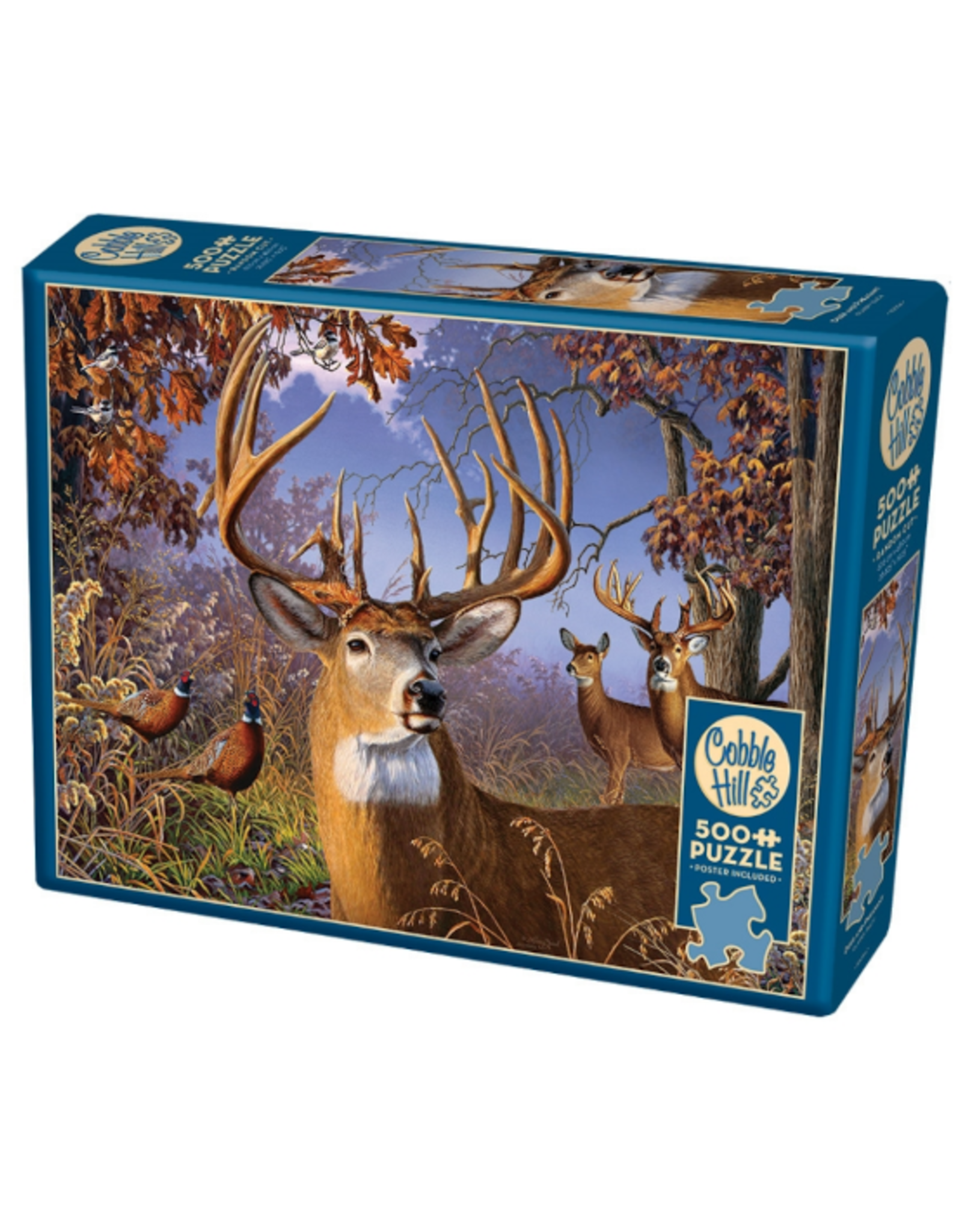 Cobble Hill Cobble Hill - 500pcs - Deer and Pheasant