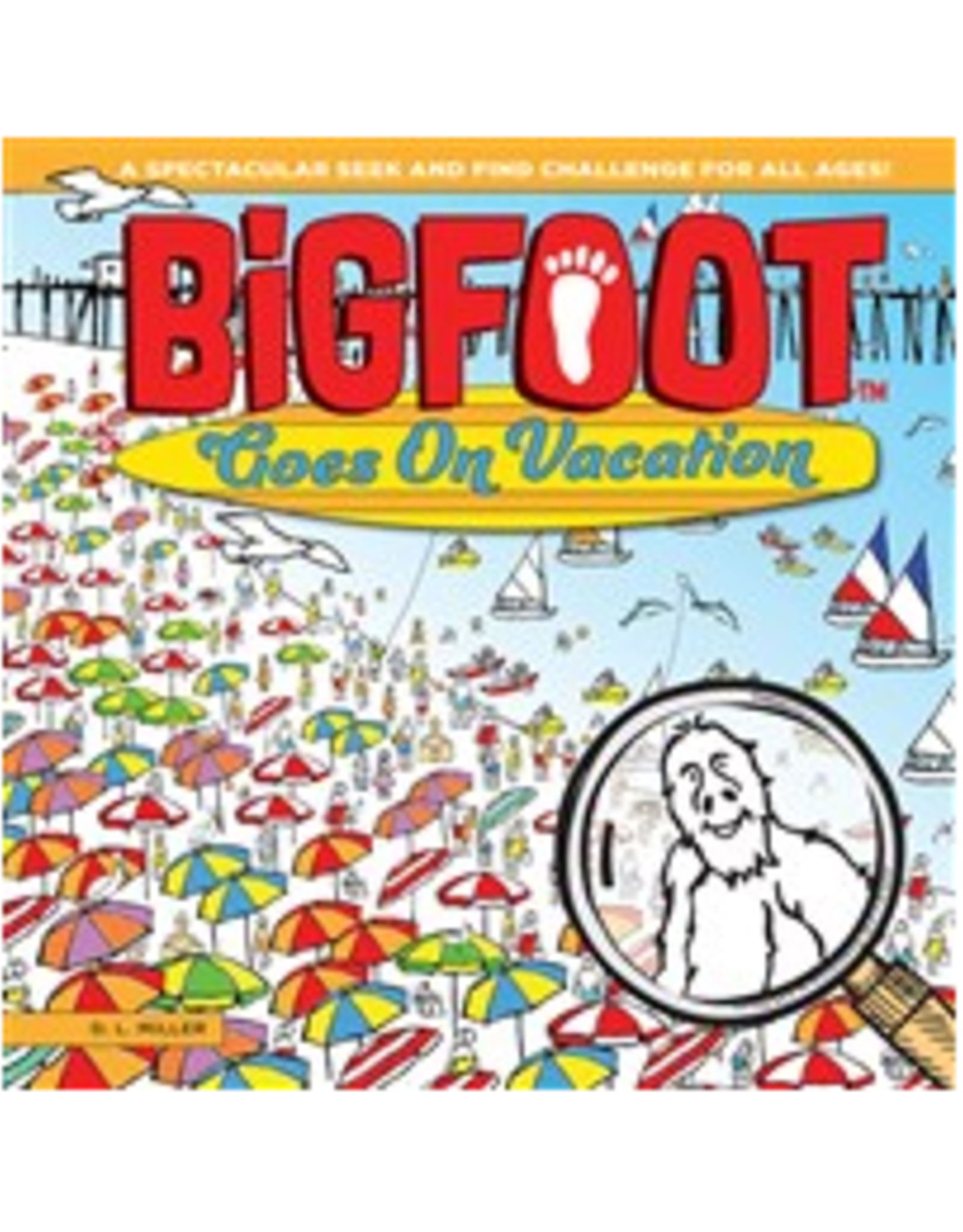 Book - Big Foot - Goes on Vacation