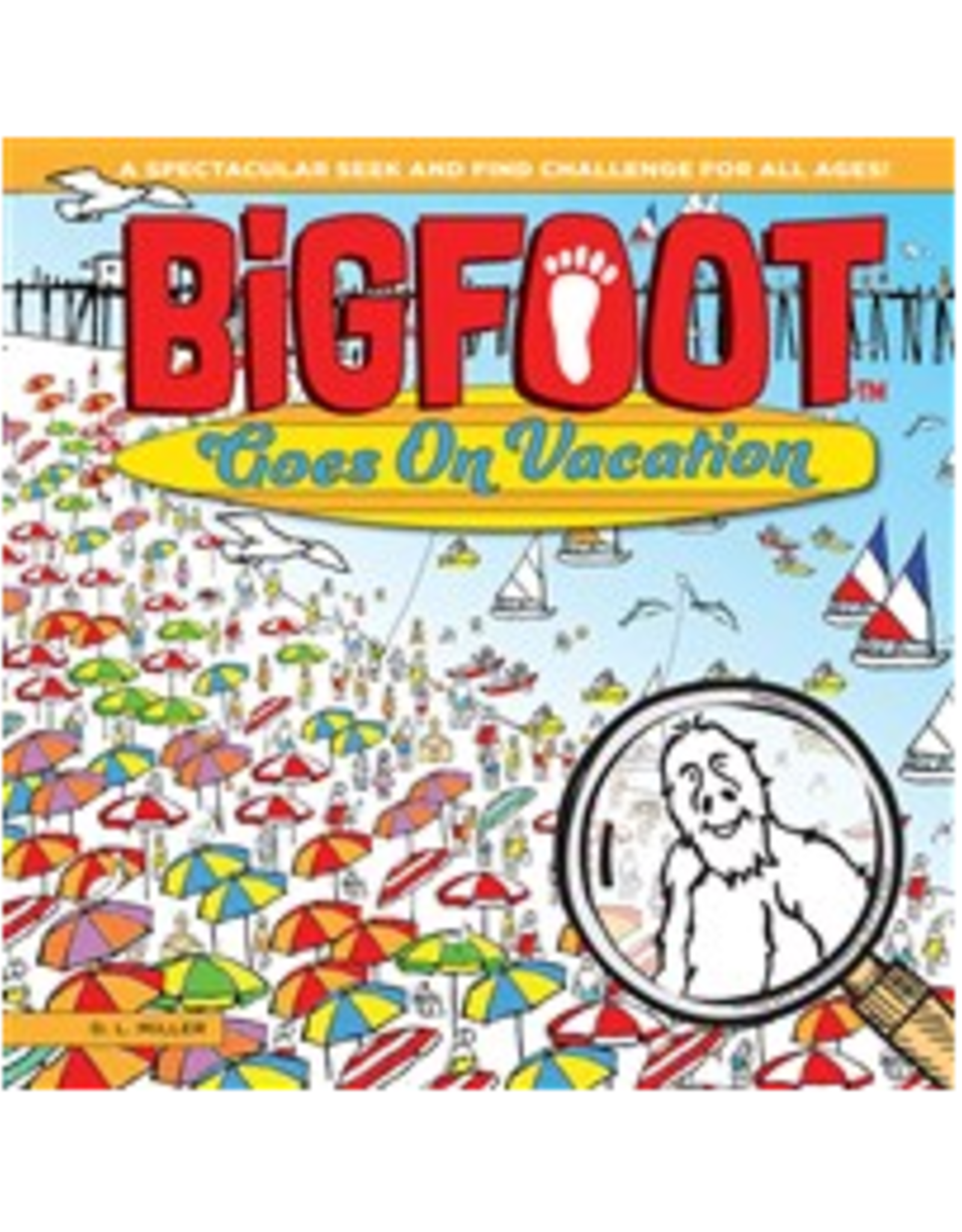 Thomas Allen Books Book - Big Foot - Goes on Vacation