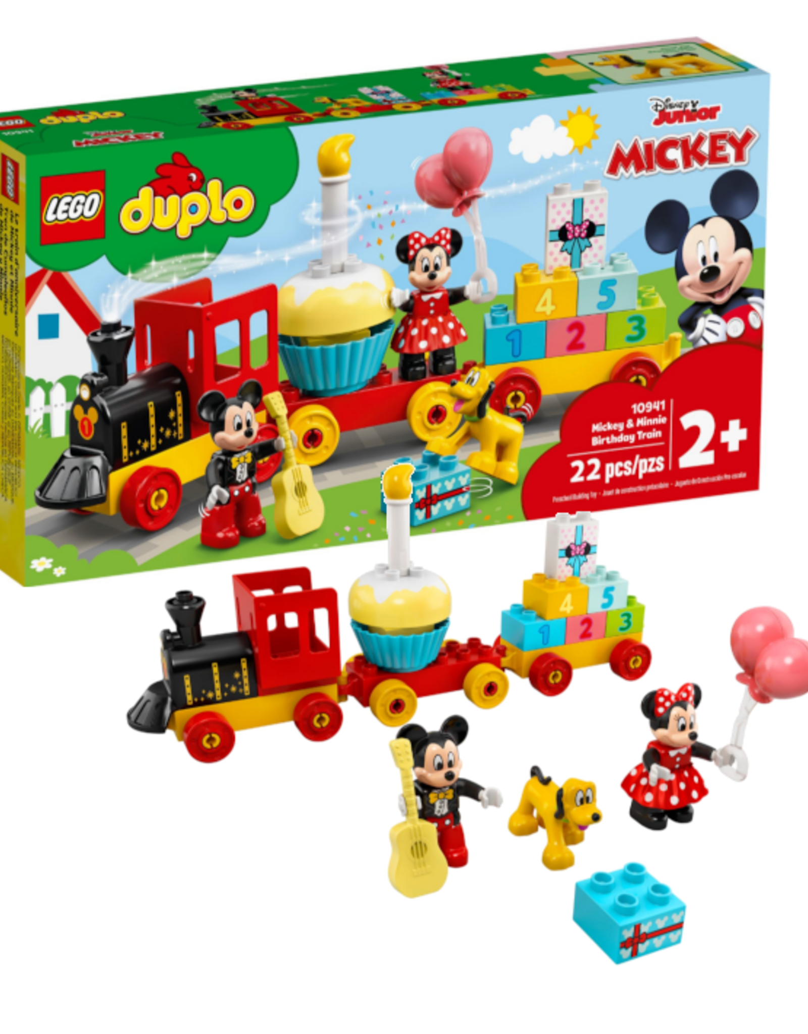 duplo mickey birthday train
