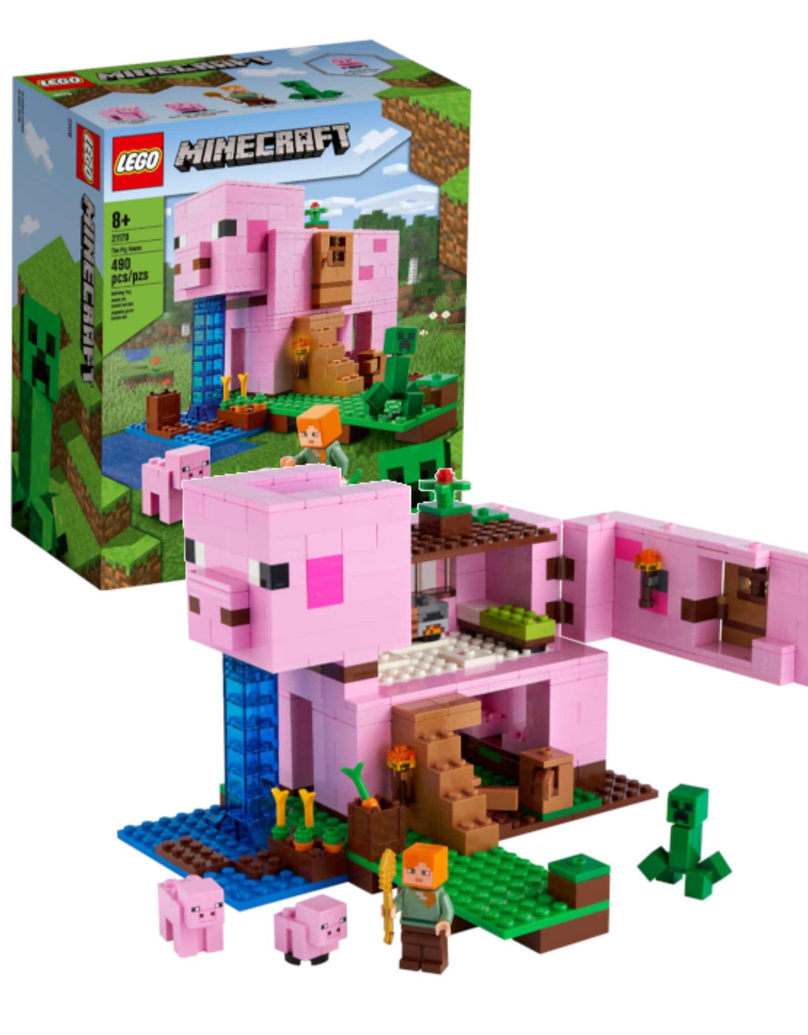 Lego Minecraft The Pig House Toymastersmb Ca Westmans Local Toy Store