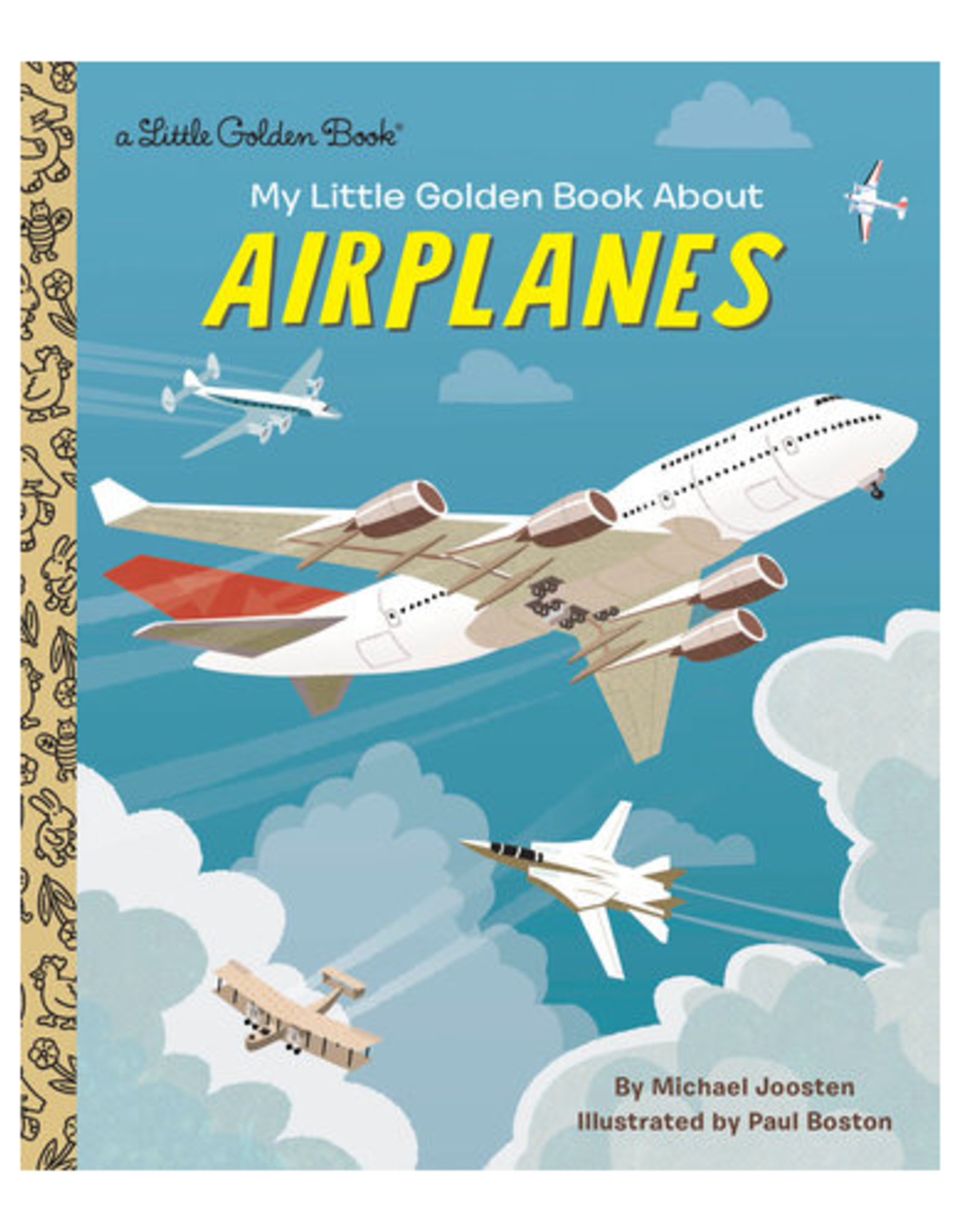 Penguin Random House Books Book - Little Golden - About Airplanes