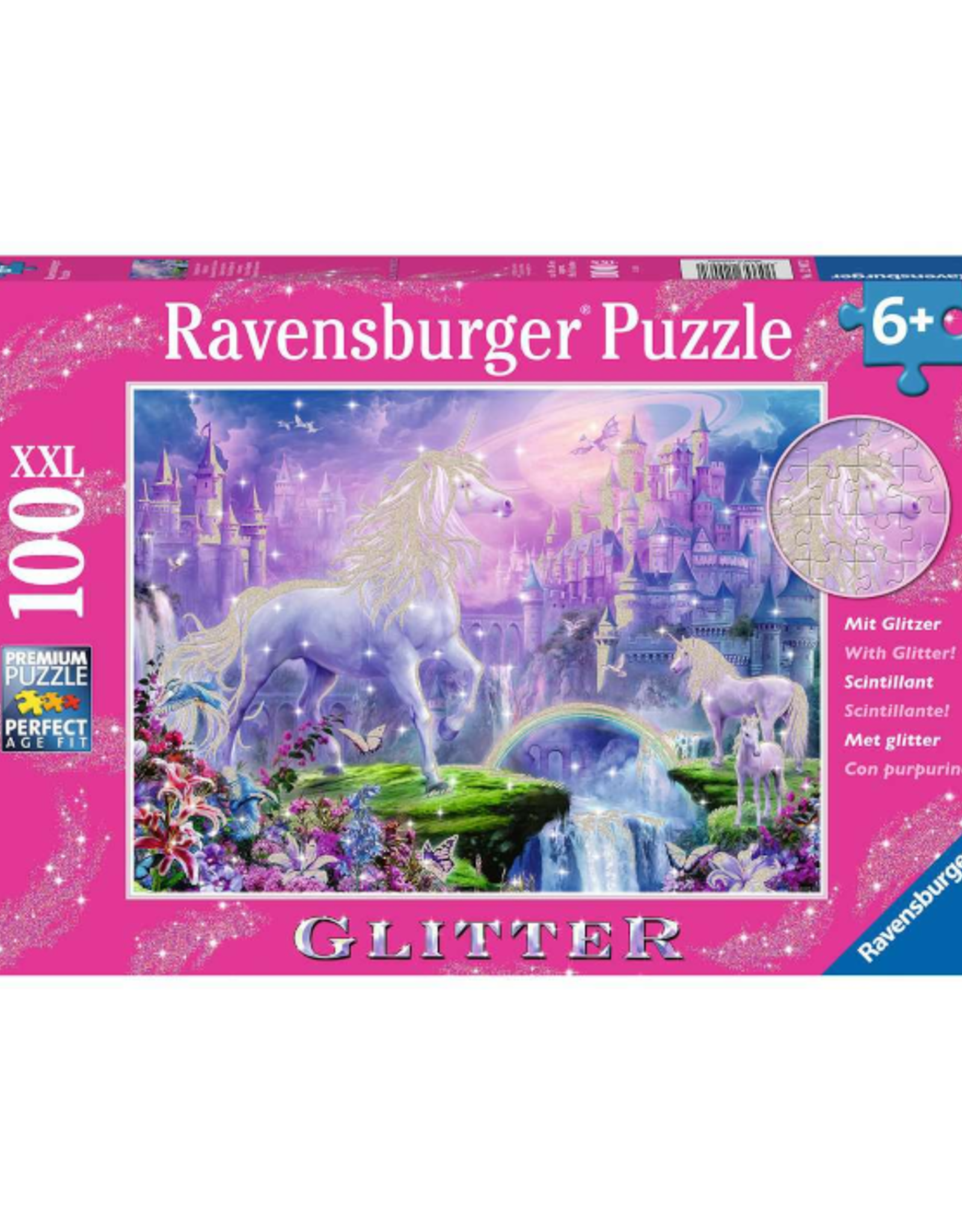 Ravensburger Ravensburger - 6+ - 100pcs - Unicorn Kingdom